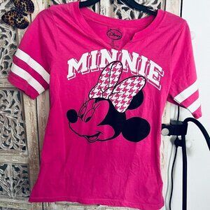 Pre Loved Cute Minnie Mouse Tee -- Upcycled 👕✨